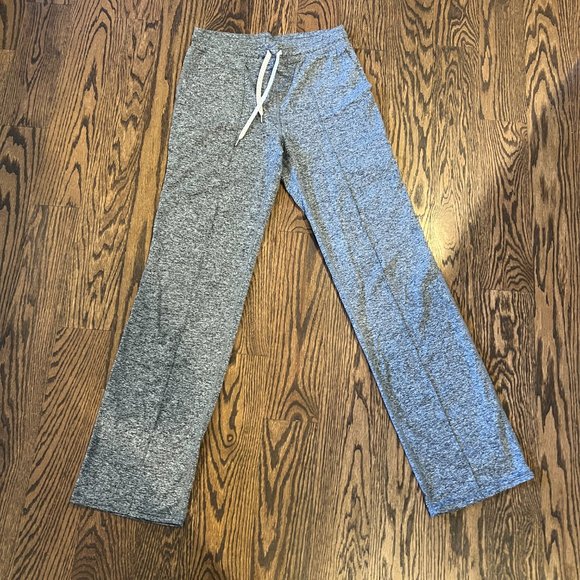 Vuori Halo Wide Leg Flare Pant - Heather Gray - Picture 8 of 8